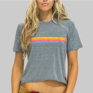 Aviator Nation Sunset Boyfriend Tee